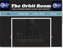 Tablet Screenshot of orbitroom.com